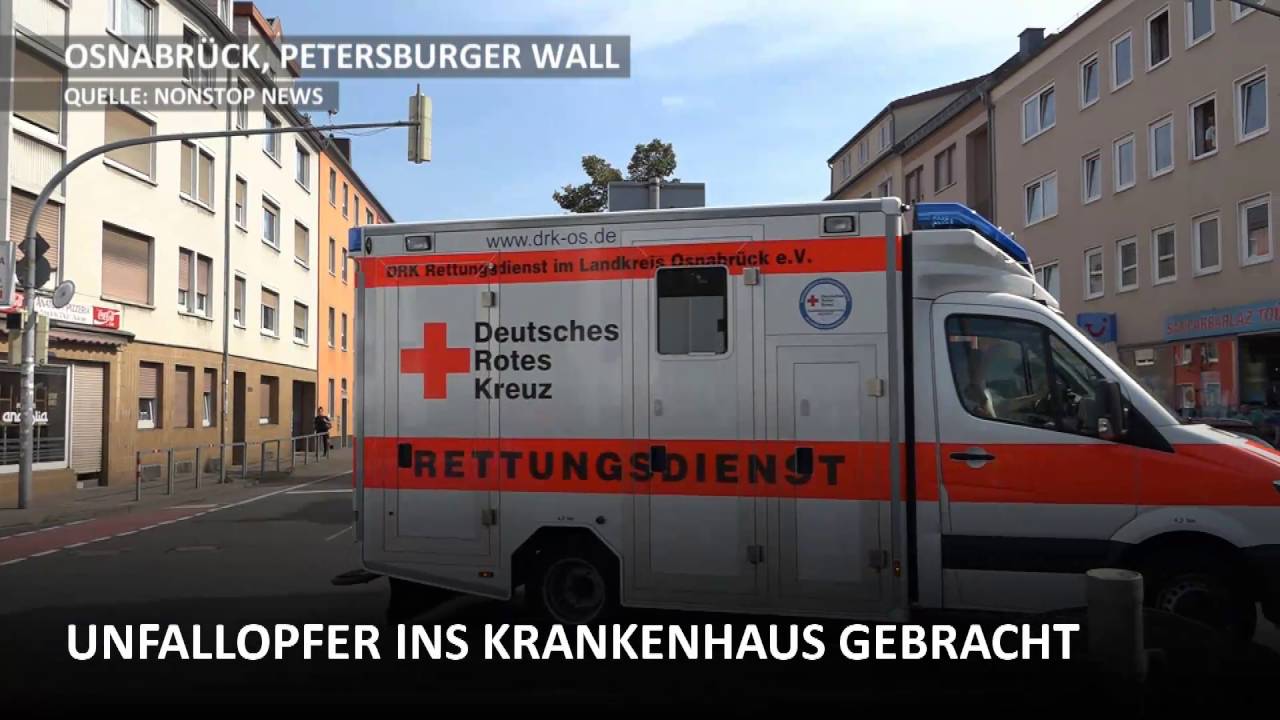 Lkw &uuml;berrollt Fu&szlig;g&auml;nger auf Petersburger Wall in Osnabr&uuml;ck - Unfallopfer verstirbt