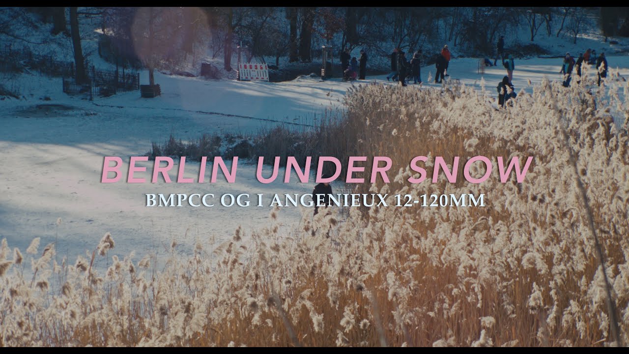BERLIN UNDER SNOW | Blackmagic Pocket Original - BMPCC OG  | Angenieux 12-120