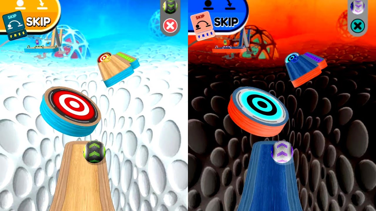 DAY vs NIGHT Ball Game Showdown! | Going Balls |#goingballs #gaming #ball