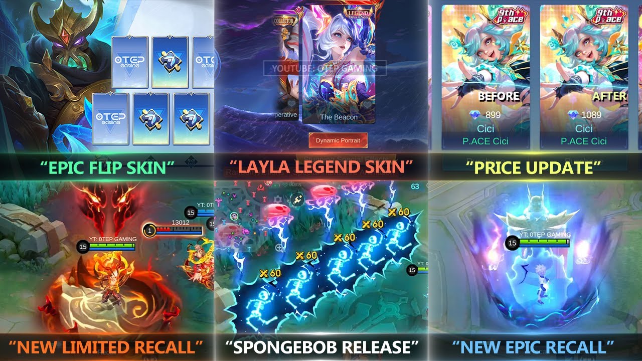 New Layla Dynamic Legend, SpongeBob release and other update...