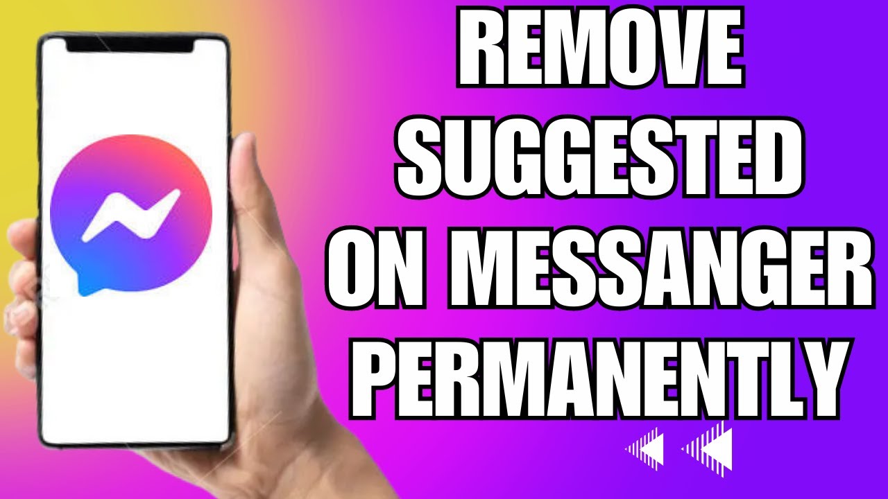 UPDATE! How To Remove Suggested On Messenger Permanently (2025)