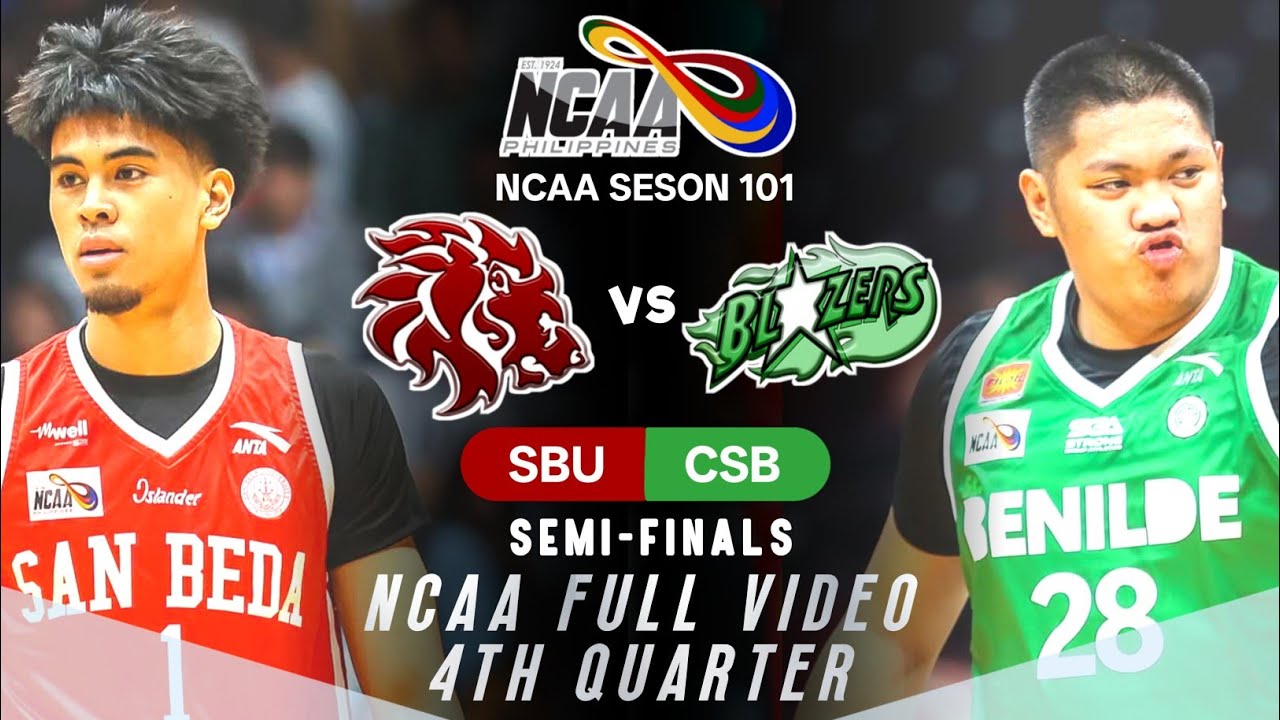 NCAA FULL 4TH QUARTER SEMI-FINALS GAME 2: SAN BEDA VS BENILDE | DECEMBER 5, 2025
