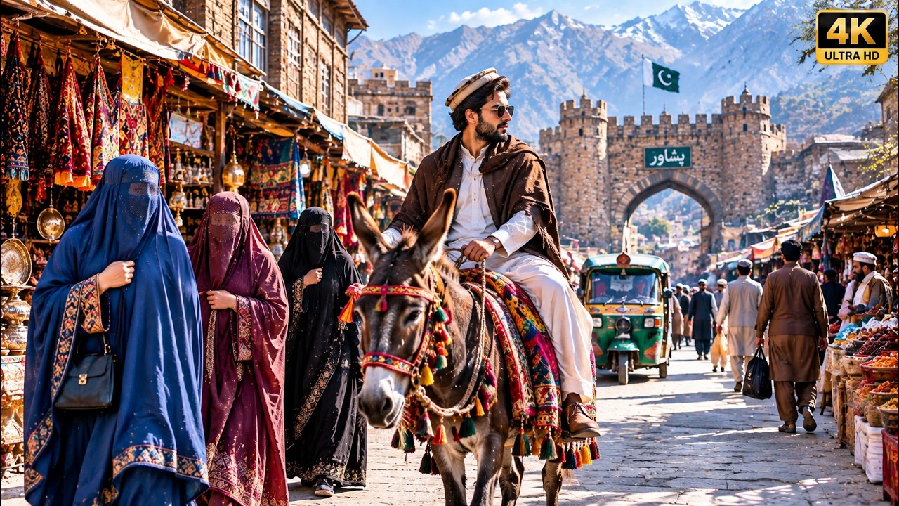 PAKISTAN EXTREME TOUR | A Side of Peshawar Most Tourists Never Experience l Peshawar 4K Walking Tour