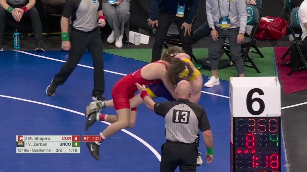 Shapiro, Meyer vs Zerban, Vincent | 157 lbs Quarter-Final | 2025 NCAA