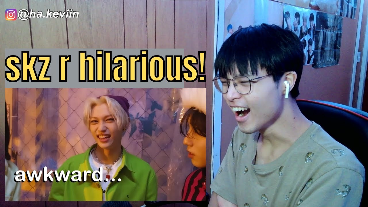a gay reacts to STRAY KIDS MOMENTS from FUNNY SKZ clips