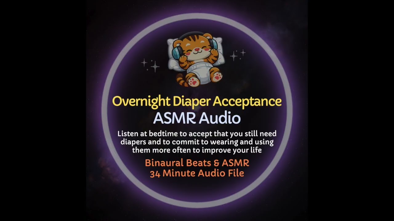 PREVIEW! HypnoCat Overnight Diaper Acceptance - ASMR Audio