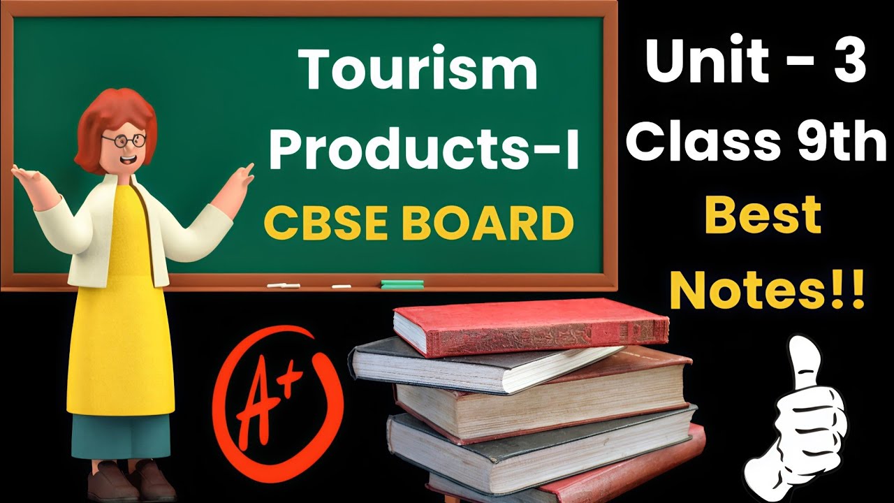 Class 9th tourism unit 3 | Tourism Products-I | CBSE Board