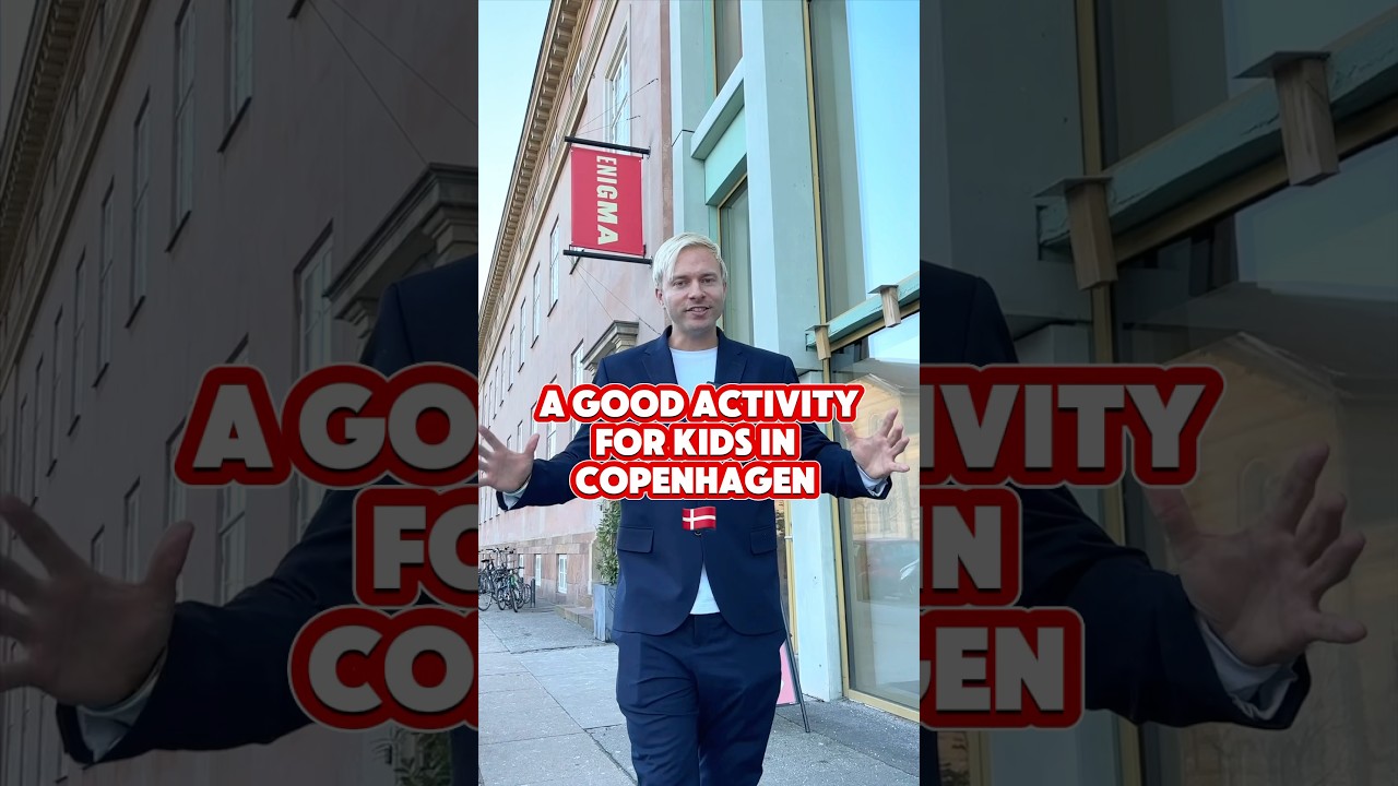 Enigma In Copenhagen! 🇩🇰 @visitcopenhagenofficial #sponsored @ENIGMAMuseum #denmark #viral