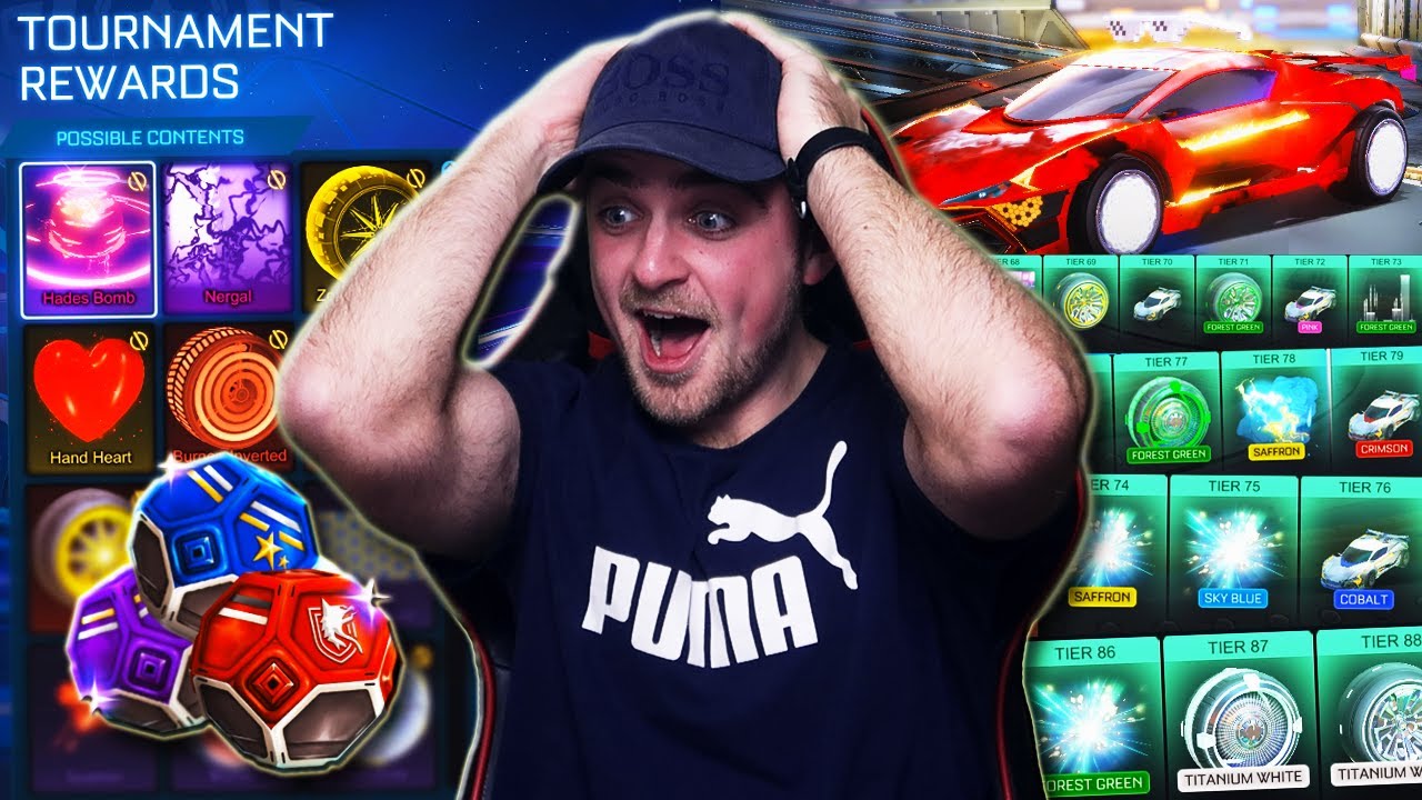*OMG* BUYING OVER 100 NEW ROCKET PASS TIERS, OPENING ALL MY SEASON 2 DROPS & NEW TOURNAMENT ITEMS!