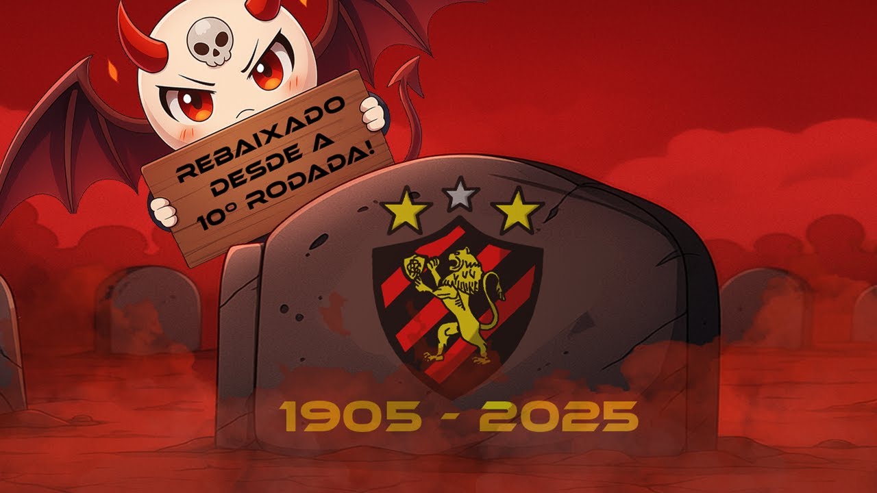 Sport REBAIXADO!
