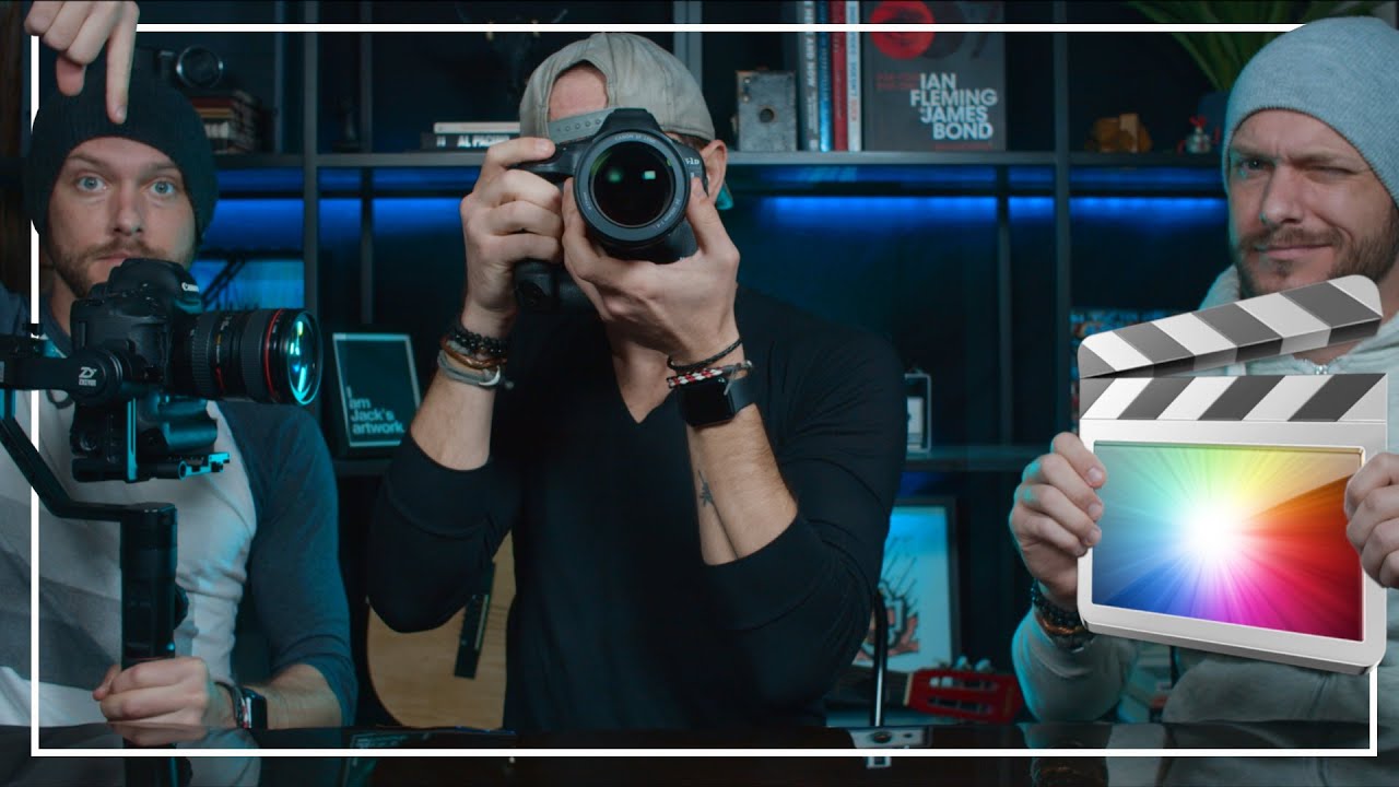 How to CLONE yourself in a MOVING FRAME in Final Cut Pro X