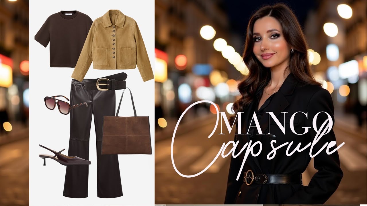 MANGO Herbst Outfits 2025 | Realistische Capsule Wardrobe f&uuml;r die &Uuml;bergangszeit