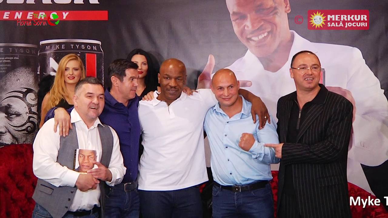 Mike Tyson la Bucuresti! Merkur Sala de Jocuri Prosper Center 05.10.2016