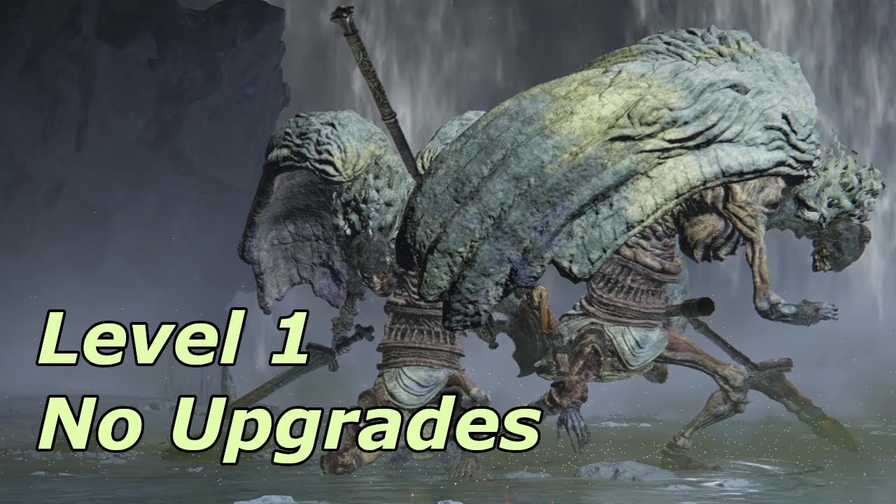 Elden Ring - Valiant Gargoyle Duo RL1+0 (Level 1, No Weapon Upgrades)