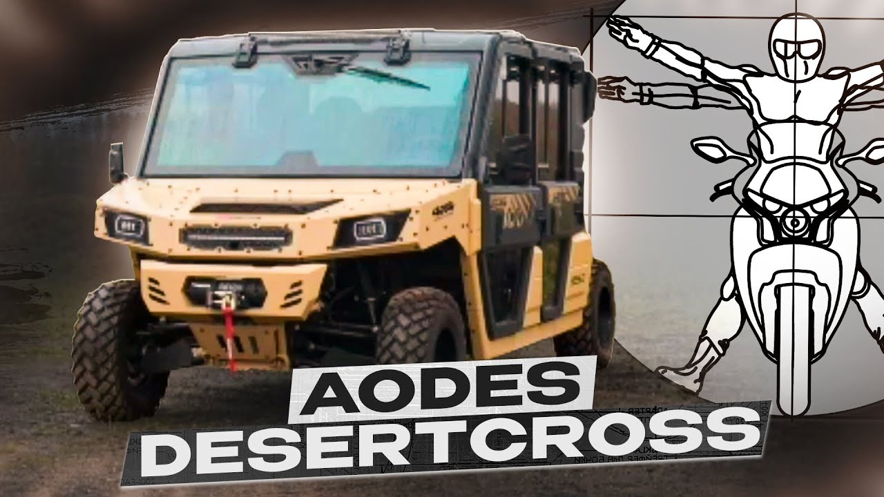 AODES DesertCross - Что может этот китайский мотовездеход? / тест-драйв и обзор Григория Алешина