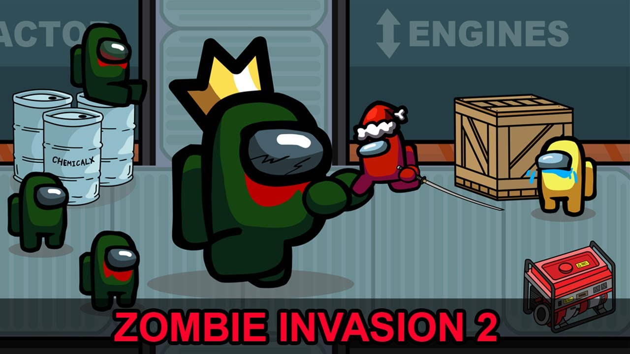 💥Zombie Invasion 2 - Deep Inside The Vents [Among Us Cartoon Animation]