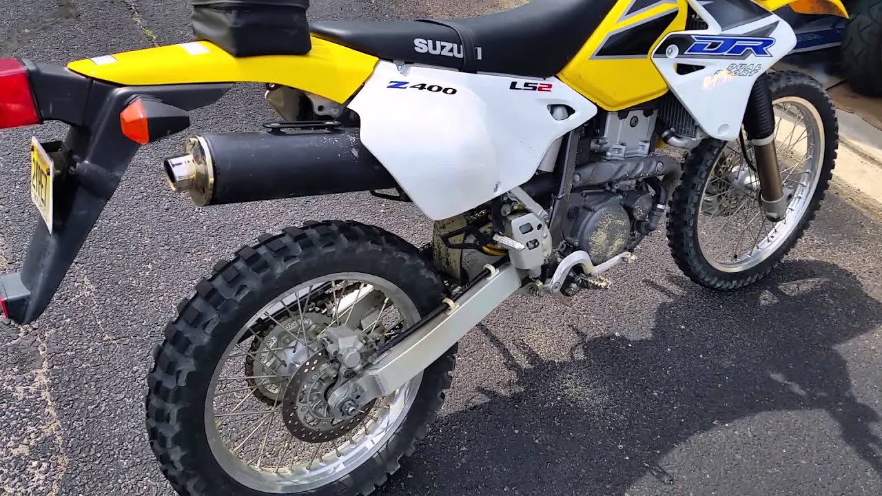 Suzuki Dr-Z400s 2000 Yellow