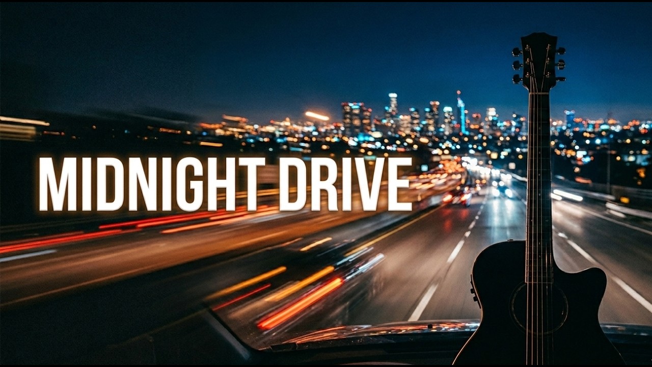 Midnight Blues Rock Drive 🚗🔥 | 25 Min Soulful Electric Guitar Mix for Night Driving