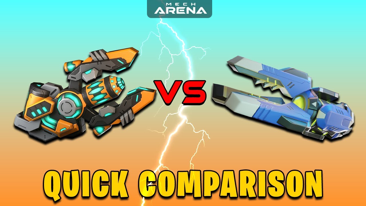 Particle Beam 12 Vs Graviton Beam 12 | Mech Arena | Test Server