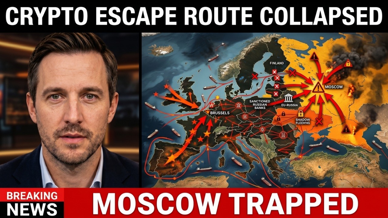 Russia&rsquo;s Crypto Escape Route Just COLLAPSED&hellip; Brussels Found the Side Door