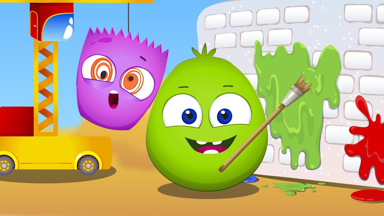 Sitio de Construcción - Op y Bob en español - Dibujos animados educativos para niños