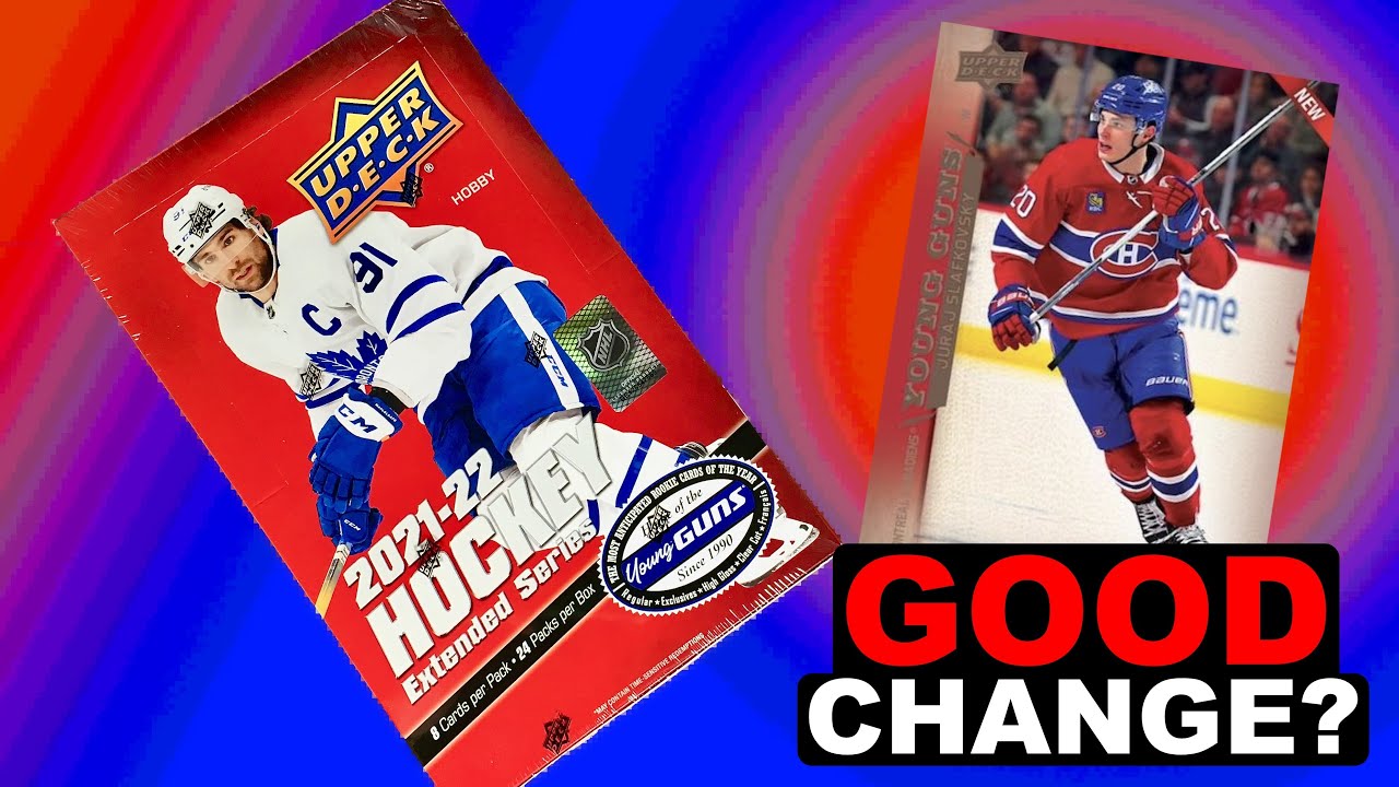 THEY WENT BACK ON THIS?!? 2021-22 Upper Deck Extended Series Hockey Hobby Box Break