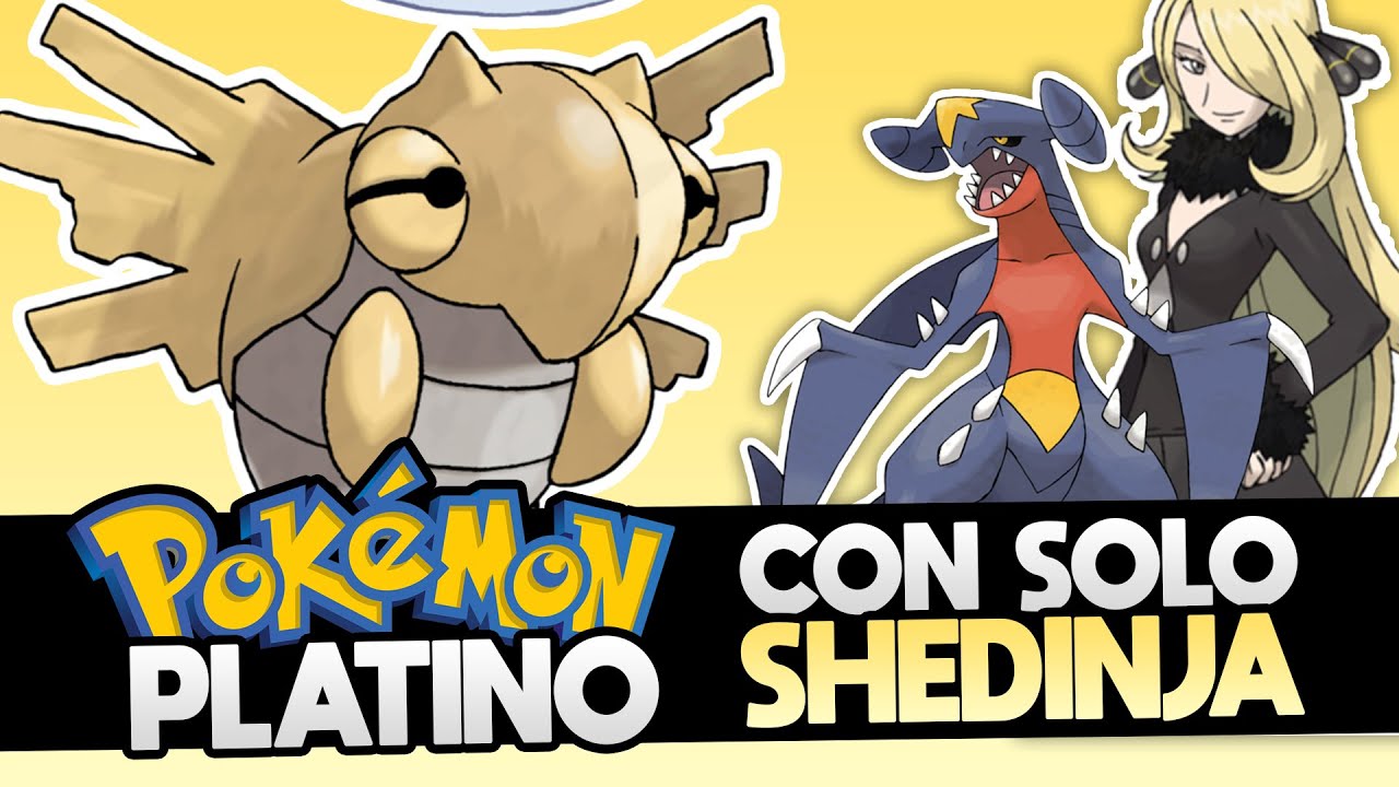 Puoi FINIRE POKÉMON PLATINO con solo SHEDINJA e SENZA STRUMENTI? - Pokémon Challenge