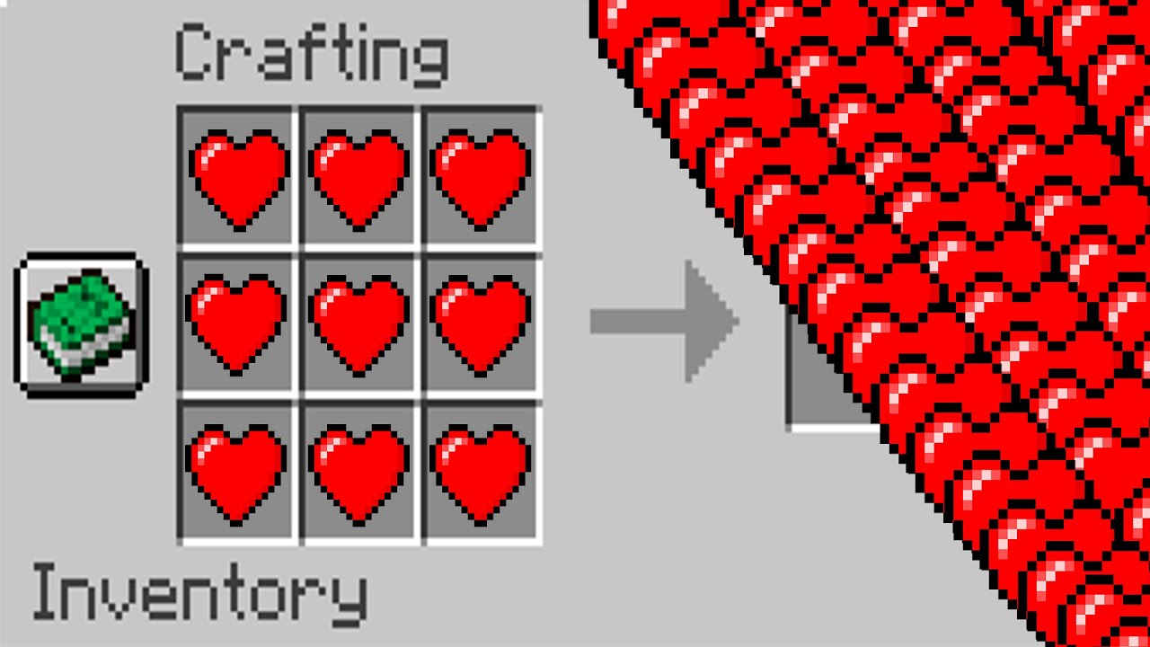 minecraft mas coração heart 💕 心臓  ❤ сердце ♥ 63 6f 72 61 63 61 6f 💚🧡💛🤍💙🖤❤️