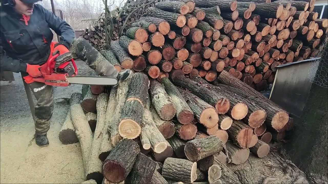 Dolmar 112 láncfűrész próbavágás / chainsaw