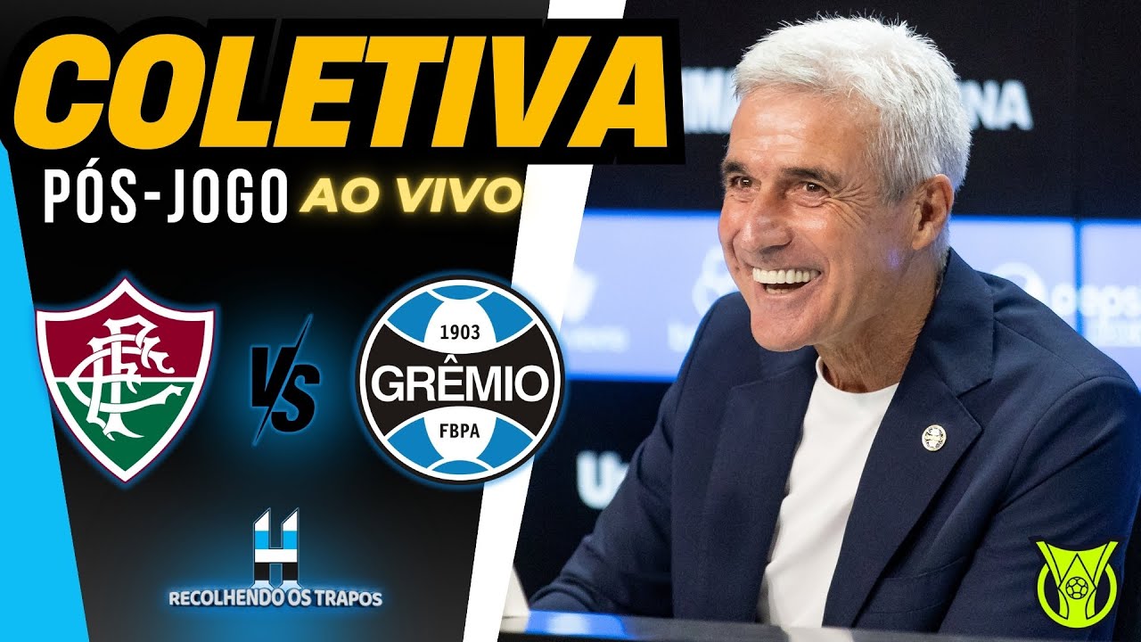COLETIVA DE LUÍS CASTRO - PÓS JOGO - FLUMINENSE X GRÊMIO - BRASILEIRÃO 2025 🔵⚪ ⚫ #AOVIVO #GREMIO