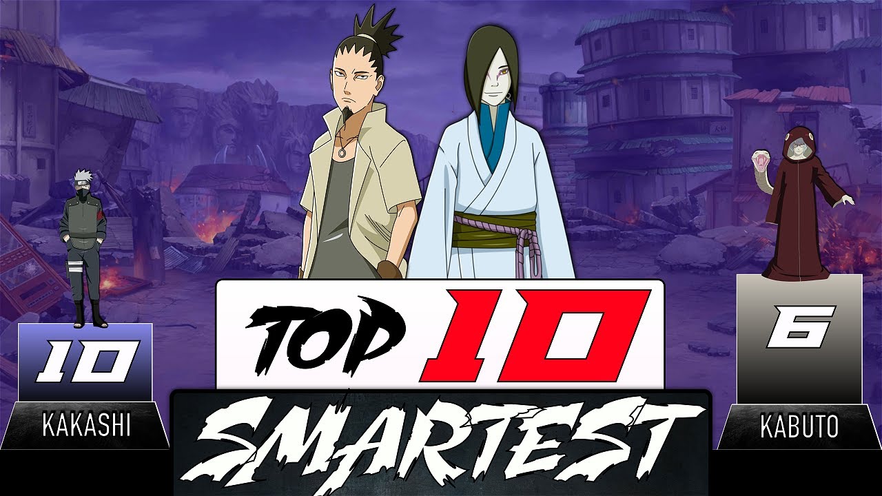 TOP 10 SMARTEST NINJA - AnimeScale