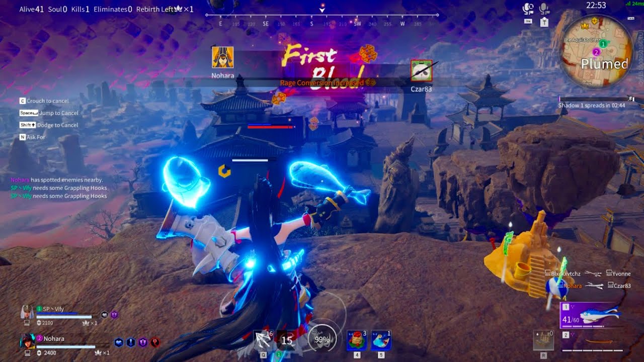 43% WIN RATE! Duo Asura rank up and nice gameplay! Naraka Bladepoint: Asura (4565)