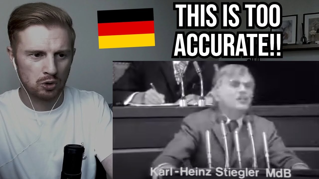 Reaction To Loriot on German Politicians (German Satire)