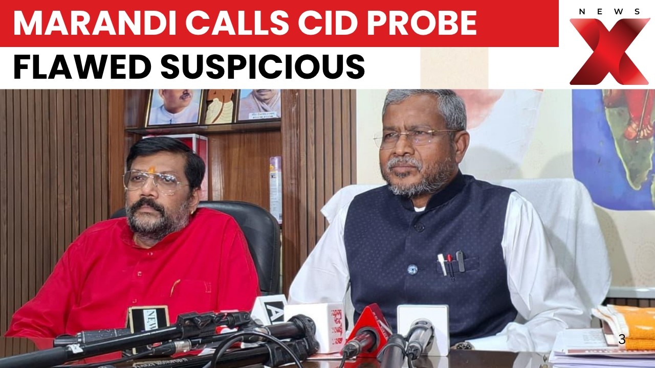 Babulal Marandi Demands CBI Probe Into JPSC, JSSC-CGL Exam Row, Questions Hemant Soren Government