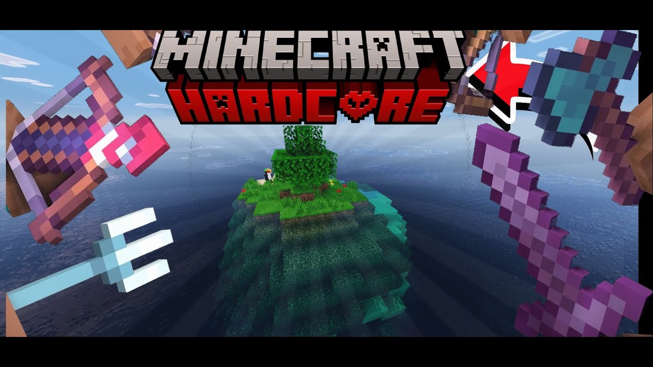 Minecraft en zorlu dünyasında hayatta kalmaya çalışma