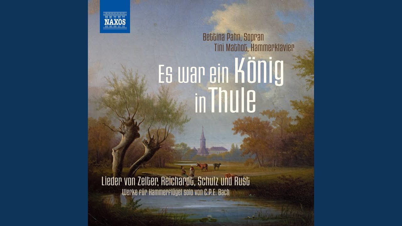 Sämtliche Lieder, Balladen und Romanzen, Z. 124, Book 3: No. 3, Der König von Thule