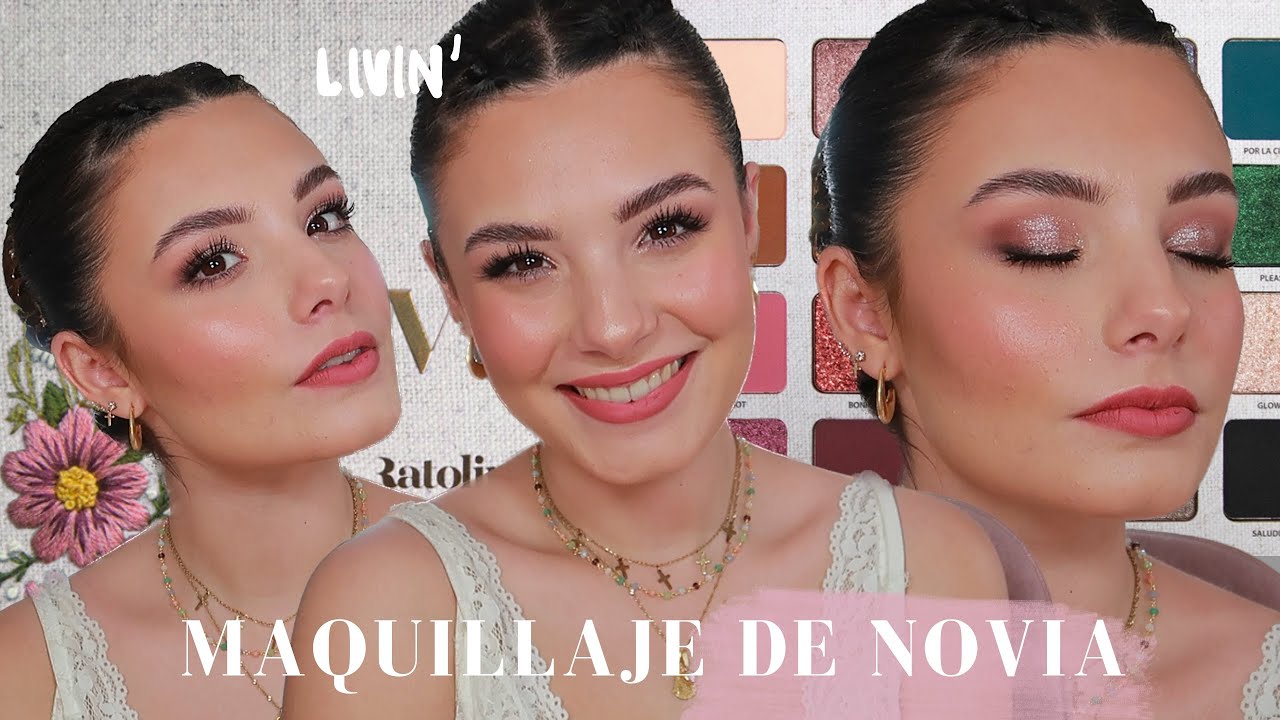💒 Si hoy fuese mi BODA este sería mi MAQUILLAJE 👰🏻‍♀️ con la paleta LIVIN’ de @ratolina