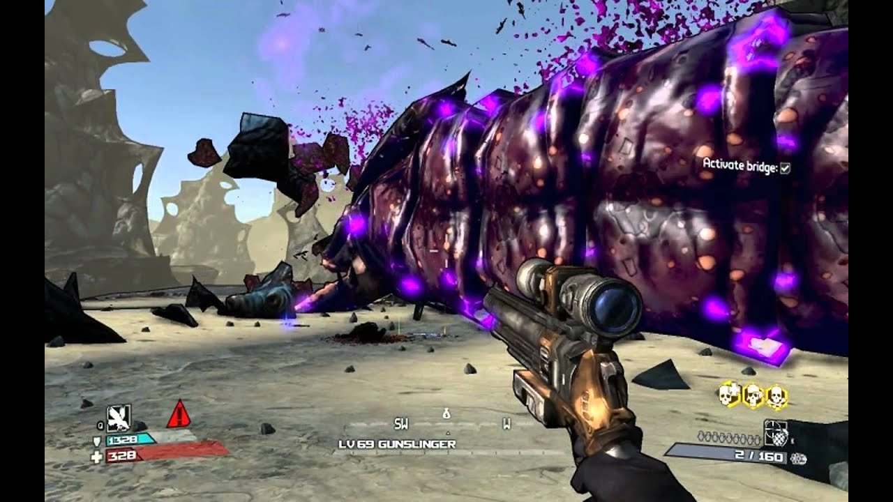 borderlands - fastest crawmerax solo kill ever?