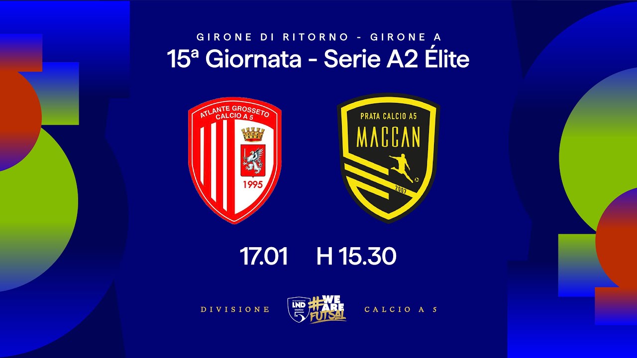 Atlante Grosseto-Maccan Prata | 15ª giornata | Serie A2 Élite 2025/2026 - Girone A