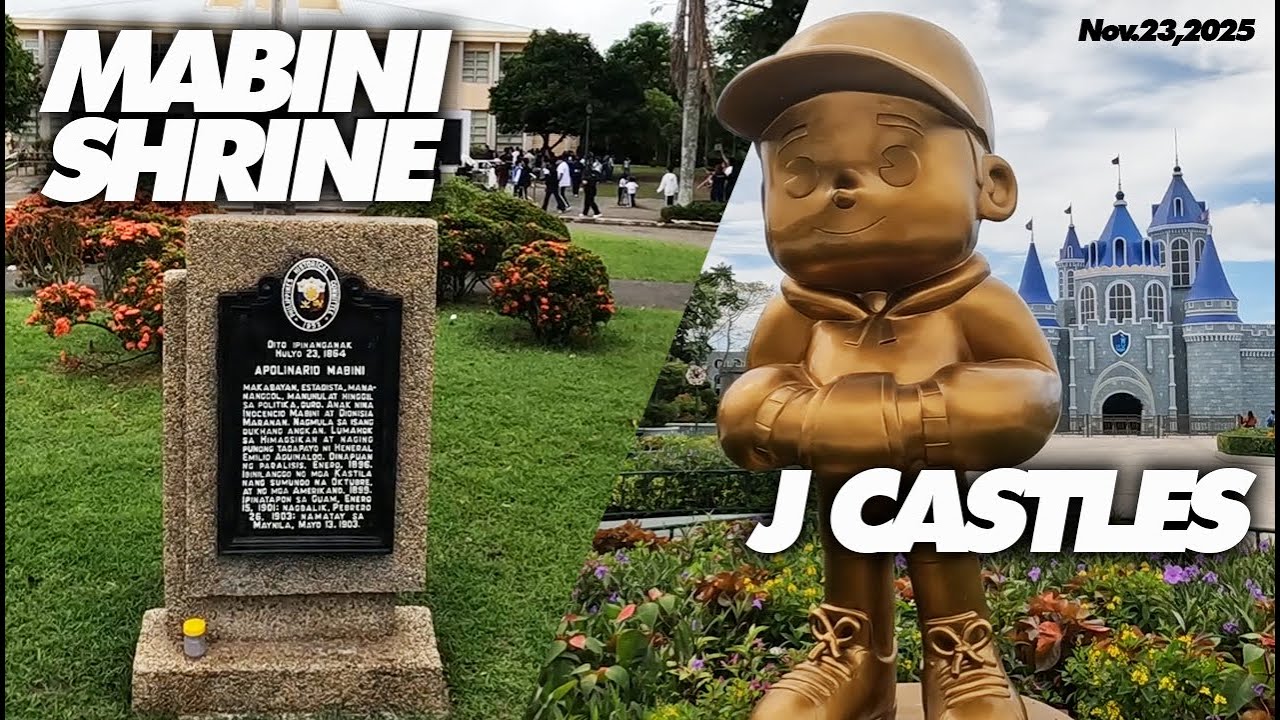Mabini Shrine and J Castles -Tanauan Batangas