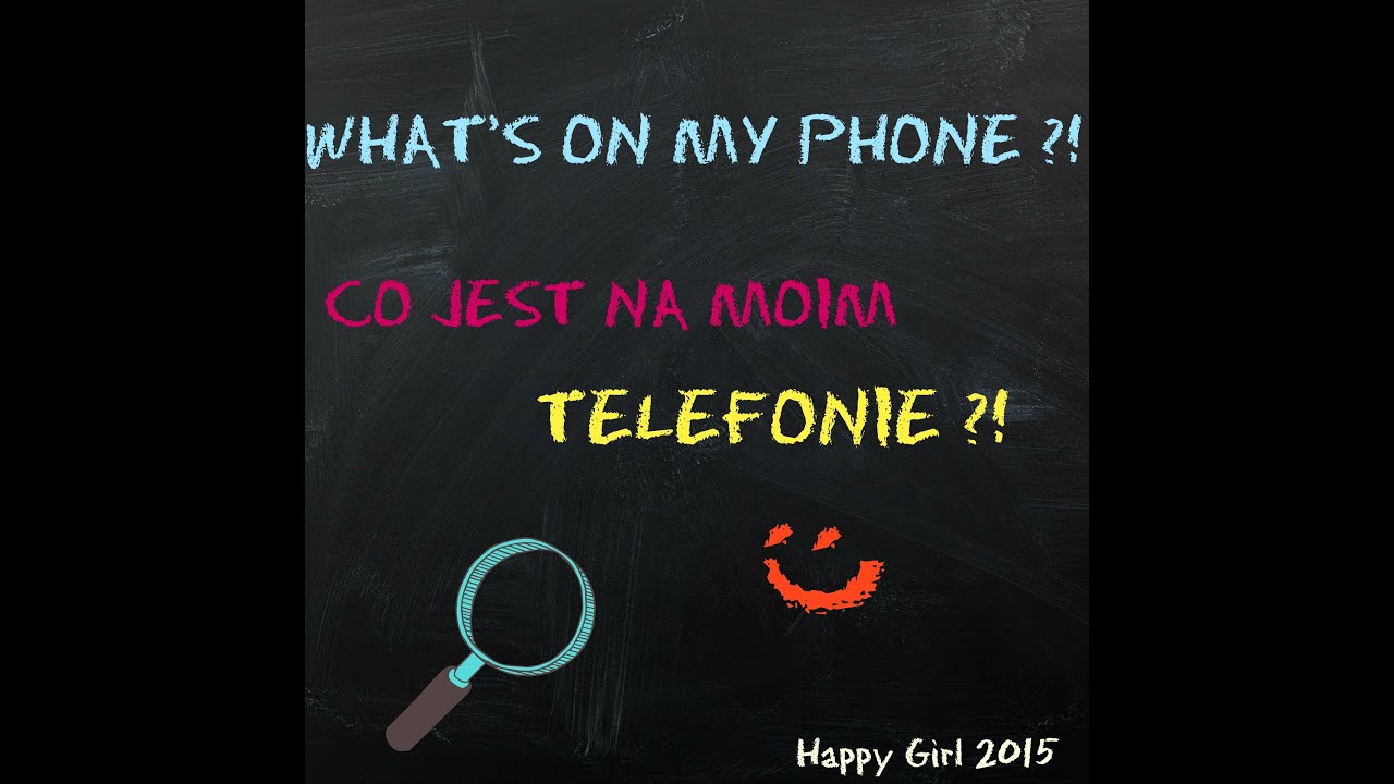 ✩ WHAT'S ON MY PHONE?! ✩ |CO JEST NA MOIM TELEFONIE?!