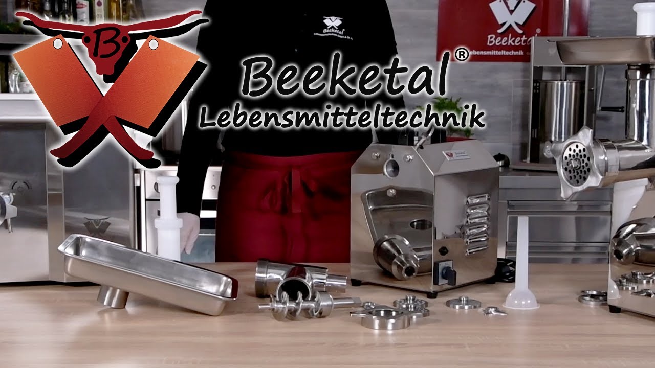 Beeketal Edelstahl Fleischwolf FW735