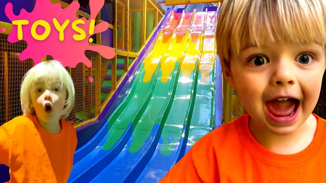 Learning Colors and Shapes with FUN TOYS!