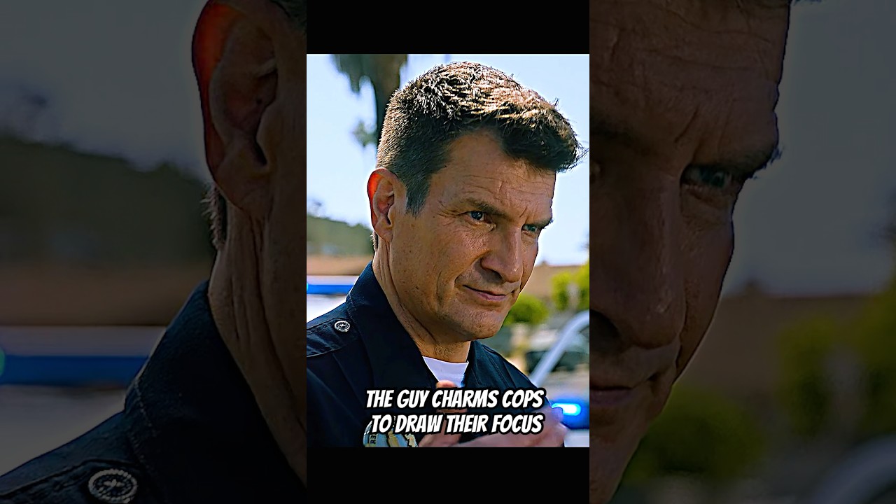 The guy charms cops to draw their focus #drama #foryou #series #shorts #therookie