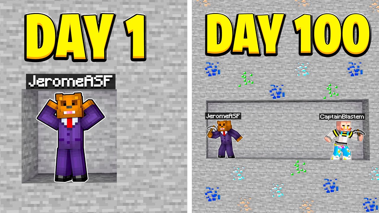 I Survived 100 Days Underground in Minecraft (Here's What Happened)