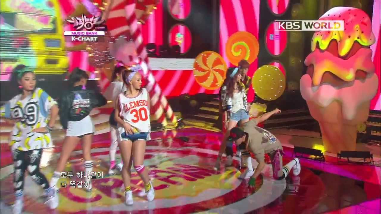 [Music Bank K-Chart] HyunA - Ice Cream (2012.11.02)