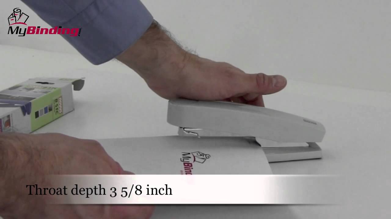 Novus B5FC Executive Flat Clinch Stapler Demo - 020-1454, 020-1480, 020-1479
