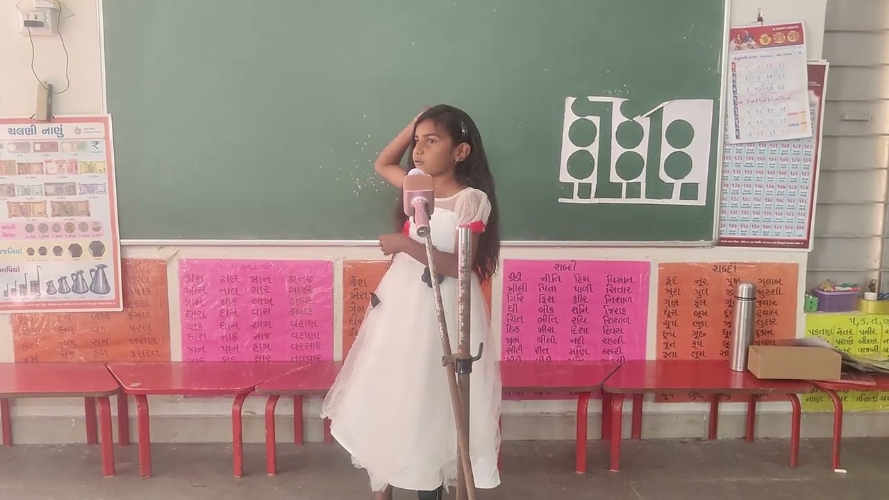 બાળવાર્તા - આનંદી કાગડો , ઝોન કક્ષા સુધી પહોંચેલી... હાવભાવ સાથે ની સુંદર વાર્તા 