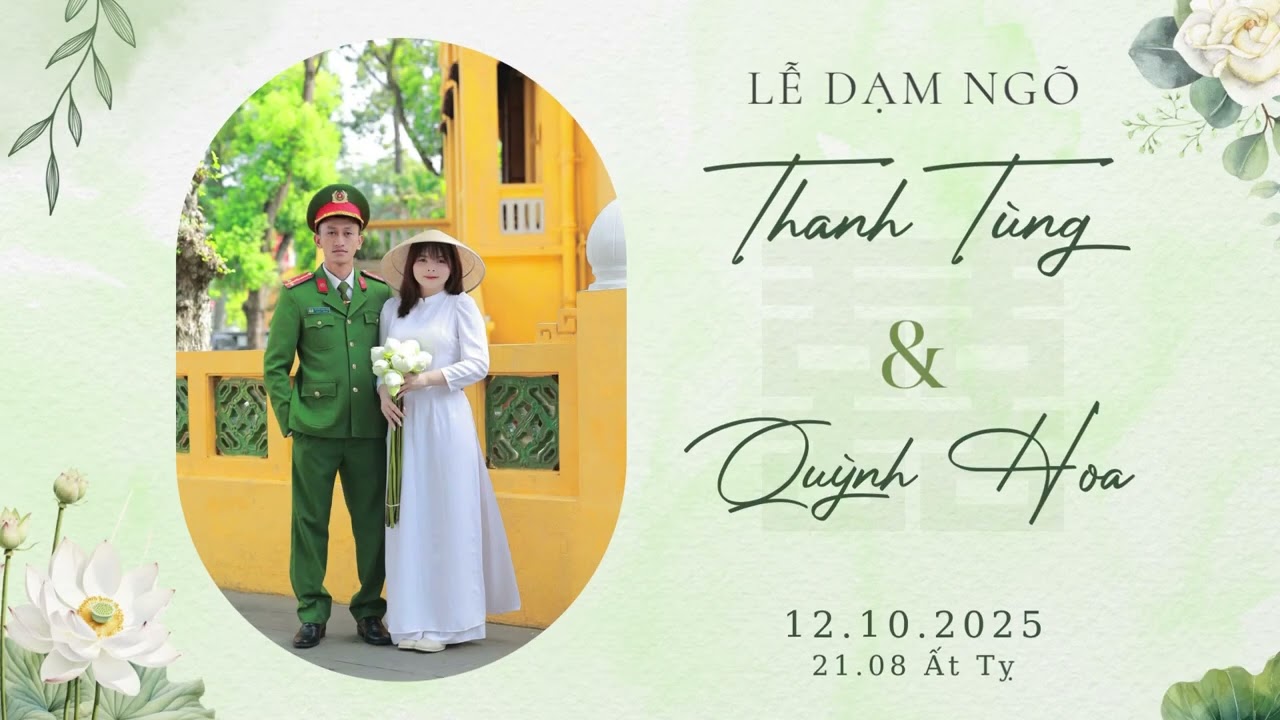 lễ dạm ngõ Thanh Tùng Quỳnh Hoa