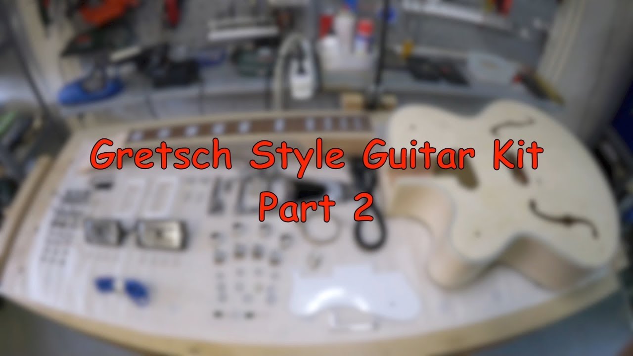 Gretsch Style Guitar Kit Part 2